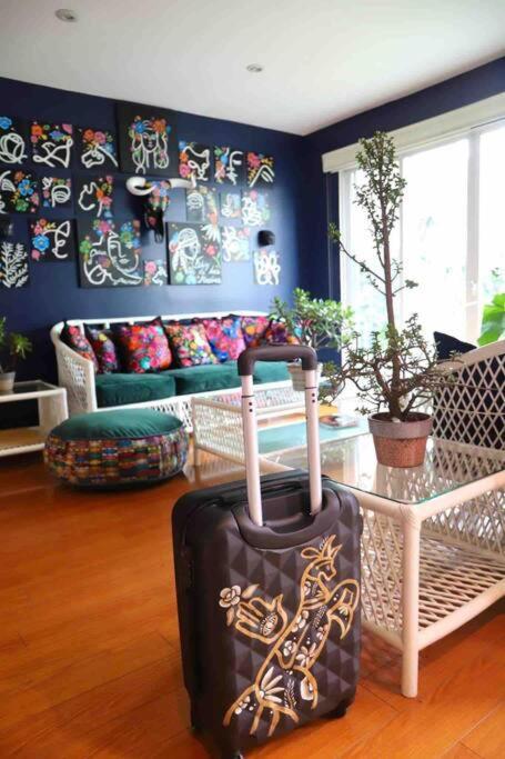 Luxurious Mid Century Modern Folk Art Home Mexico City Exteriör bild