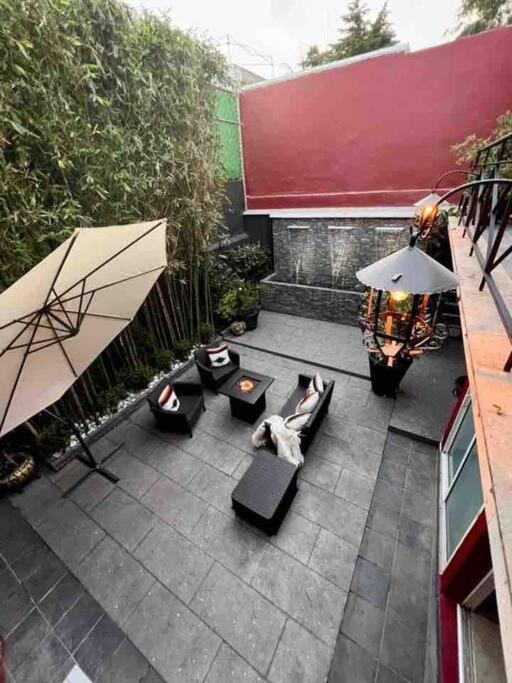 Luxurious Mid Century Modern Folk Art Home Mexico City Exteriör bild