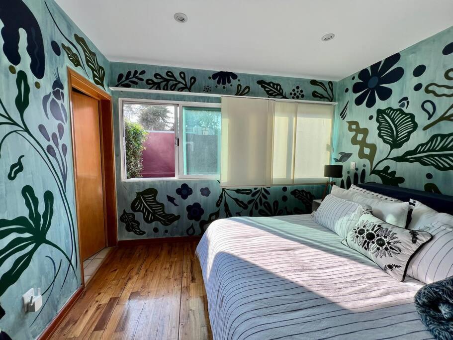 Luxurious Mid Century Modern Folk Art Home Mexico City Exteriör bild